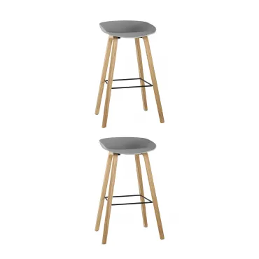 Стул барный LIBRA СЕРЫЙ 2 шт Stool Group УТ000038345 Стул барный LIBRA СЕРЫЙ 2 шт Stool Group УТ000038345