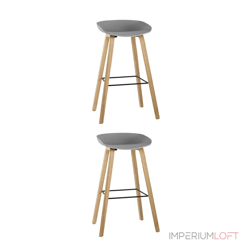 Стул барный LIBRA СЕРЫЙ 2 шт Stool Group УТ000038345 от ImperiumLoft Стул барный LIBRA СЕРЫЙ 2 шт Stool Group УТ000038345 от ImperiumLoft