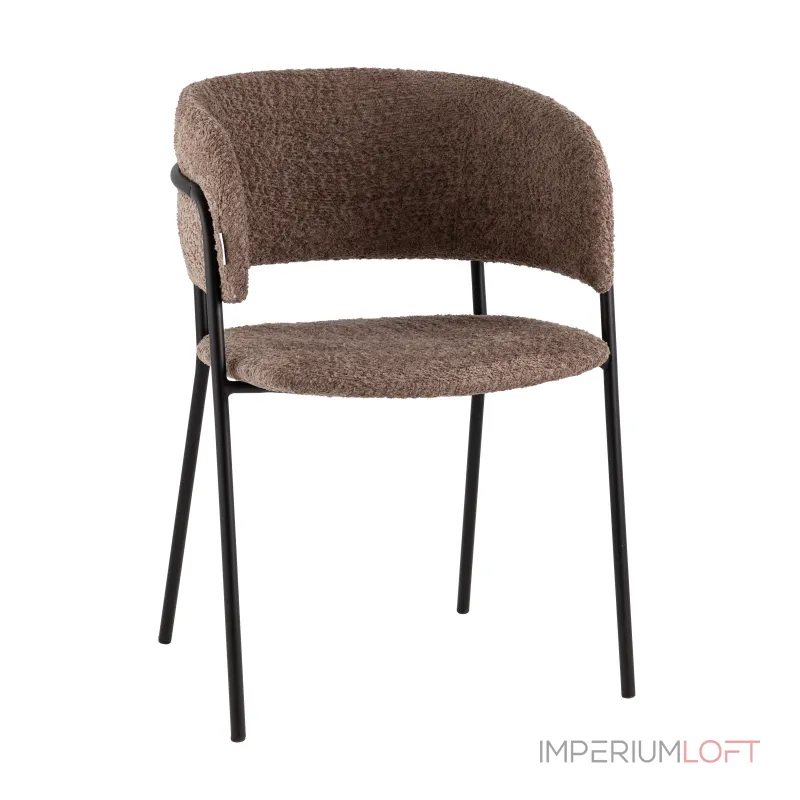 Кресло Нэлли New, букле коричневый Stool Group УТ000039410 от ImperiumLoft
