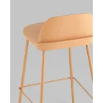 Стул полубарный Mist желтый 4 шт Stool Group УТ000038438 от ImperiumLoft