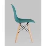Стул Eames Style DSW темно-бирюзовый x4 (разборный каркас) Stool Group УТ000037611 от ImperiumLoft