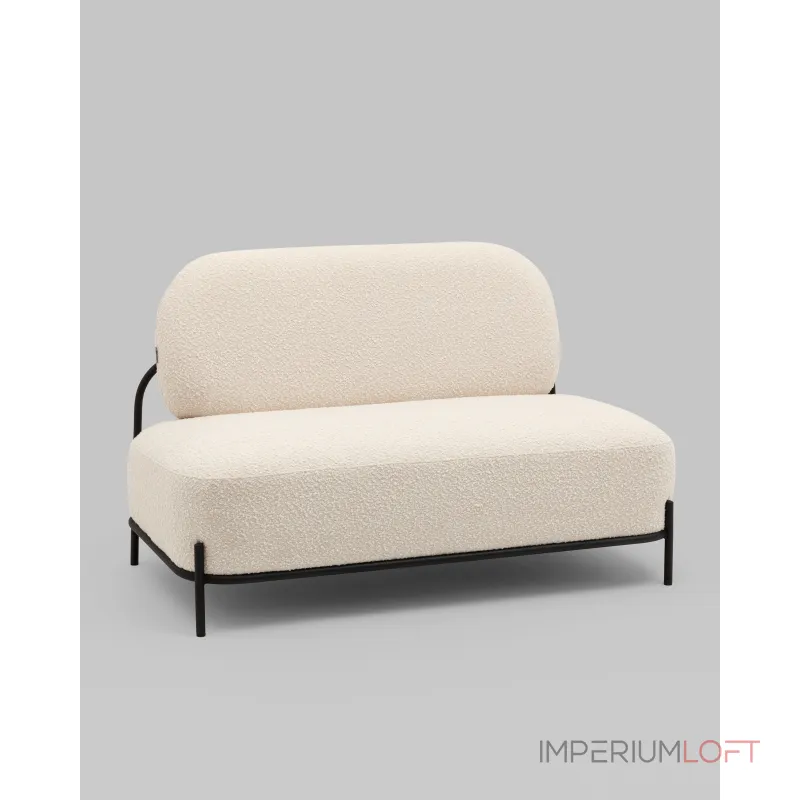 Диван Стоун new букле молочный Stool Group УТ000040250 от ImperiumLoft
