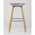 Стул барный LIBRA СЕРЫЙ 2 шт Stool Group УТ000038345 от ImperiumLoft