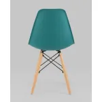 Стул Eames Style DSW темно-бирюзовый x4 (разборный каркас) Stool Group УТ000037611 от ImperiumLoft