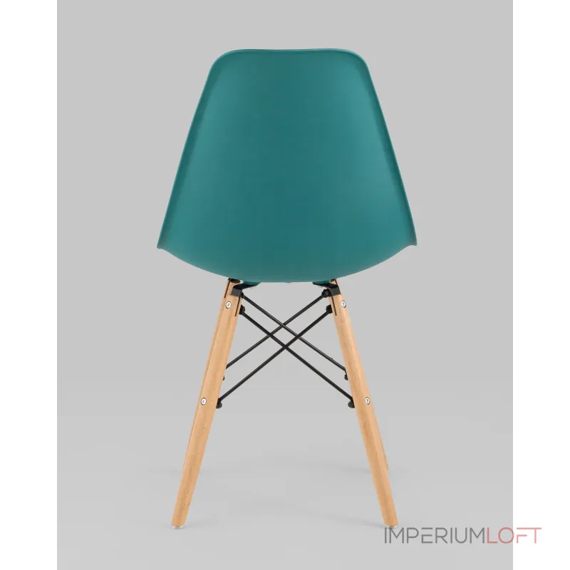 Стул Eames Style DSW темно-бирюзовый x4 (разборный каркас) Stool Group УТ000037611 от ImperiumLoft