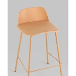 Стул полубарный Mist желтый 4 шт Stool Group УТ000038438 от ImperiumLoft