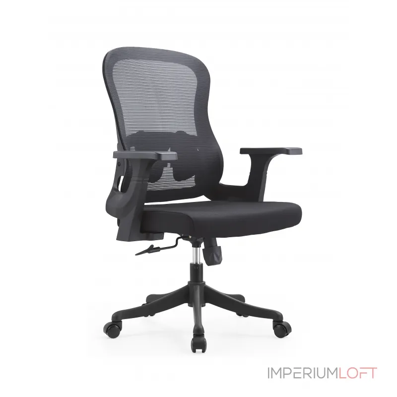 Кресло офисное Petal черный Stool Group УТ000040045 от ImperiumLoft