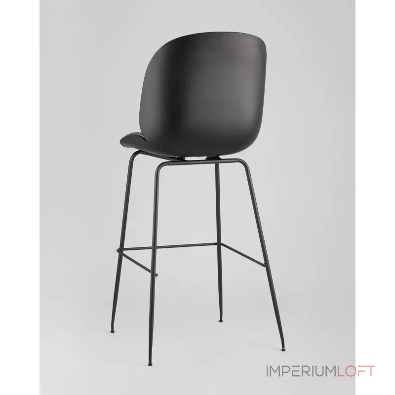 Стул барный Beetle PU со спинкой серый 2 шт Stool Group УТ000038313 от ImperiumLoft Стул барный Beetle PU со спинкой серый 2 шт Stool Group УТ000038313 от ImperiumLoft