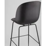 Стул барный Beetle PU со спинкой серый 2 шт Stool Group УТ000038313 от ImperiumLoft