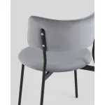 Стул Амелия велюр серо-голубой Stool Group УТ000039955 от ImperiumLoft