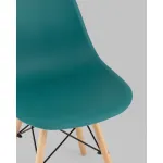 Стул Eames Style DSW темно-бирюзовый x4 (разборный каркас) Stool Group УТ000037611 от ImperiumLoft