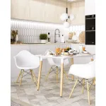 Стол обеденный OSLO 120*80 см белый Stool Group УТ000039321 от ImperiumLoft