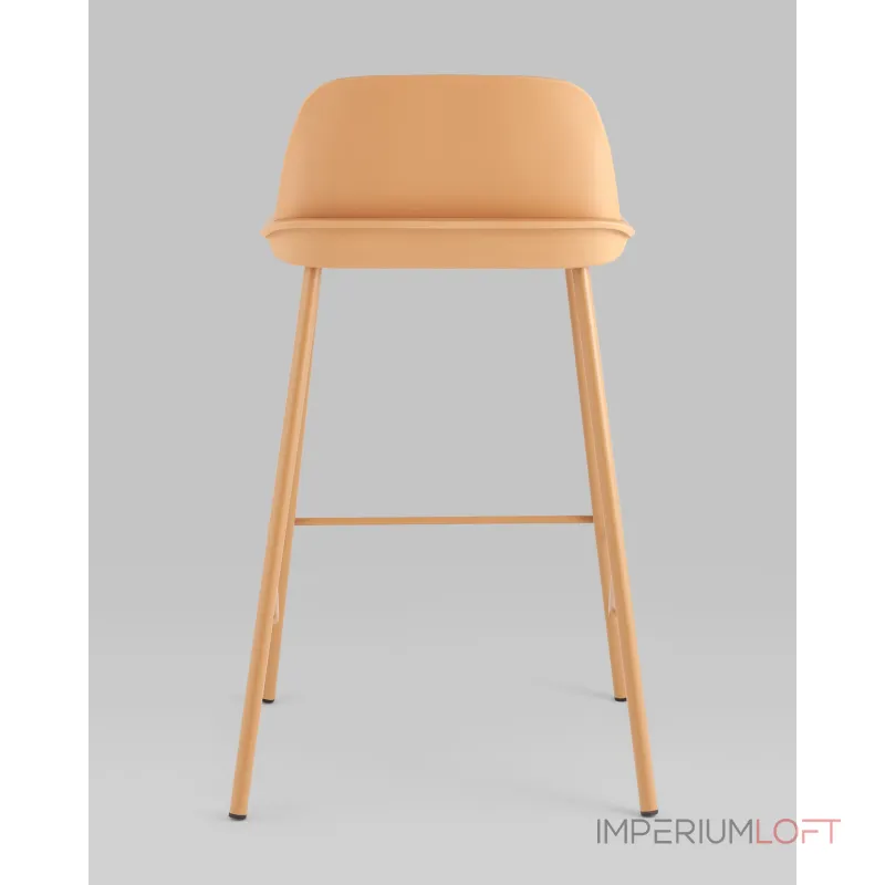 Стул полубарный Mist желтый 4 шт Stool Group УТ000038438 от ImperiumLoft