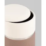 Пуф Кэрри с ящиком серебро шенилл светло-коричневый Stool Group УТ000039381 от ImperiumLoft