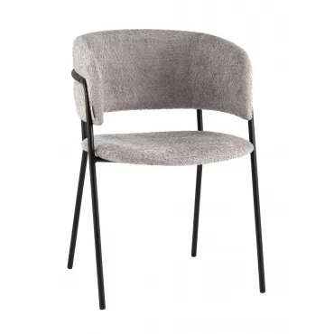 Кресло Нэлли New, букле светло-серый Stool Group УТ000039411 Кресло Нэлли New, букле светло-серый Stool Group УТ000039411