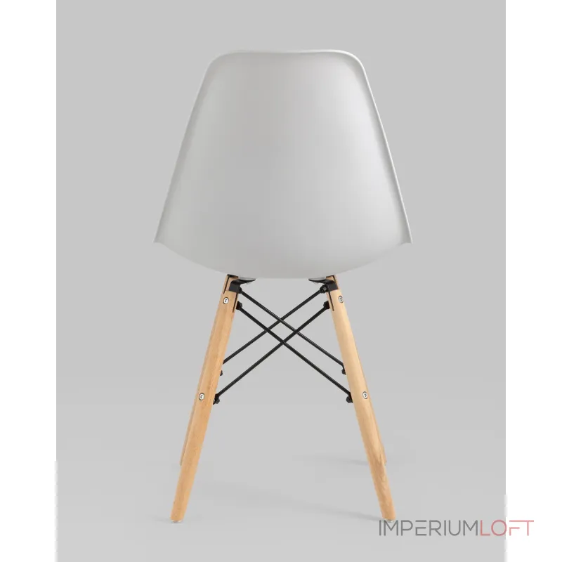 Стул Eames Style DSW светло-серый (разборный каркас) Stool Group УТ000037594 от ImperiumLoft