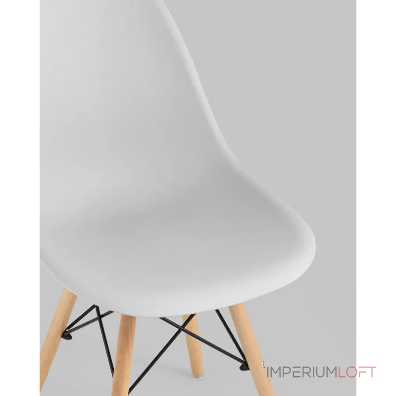 Стул Eames Style DSW светло-серый (разборный каркас) Stool Group УТ000037594 от ImperiumLoft