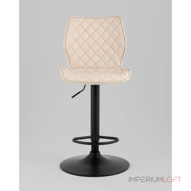 Стул барный Dome экокожа светло-серый Stool Group УТ000039362 от ImperiumLoft Стул барный Dome экокожа светло-серый Stool Group УТ000039362 от ImperiumLoft
