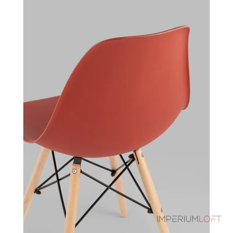 Стул Eames Style DSW терракотовый (разборный каркас) Stool Group УТ000039374 от ImperiumLoft