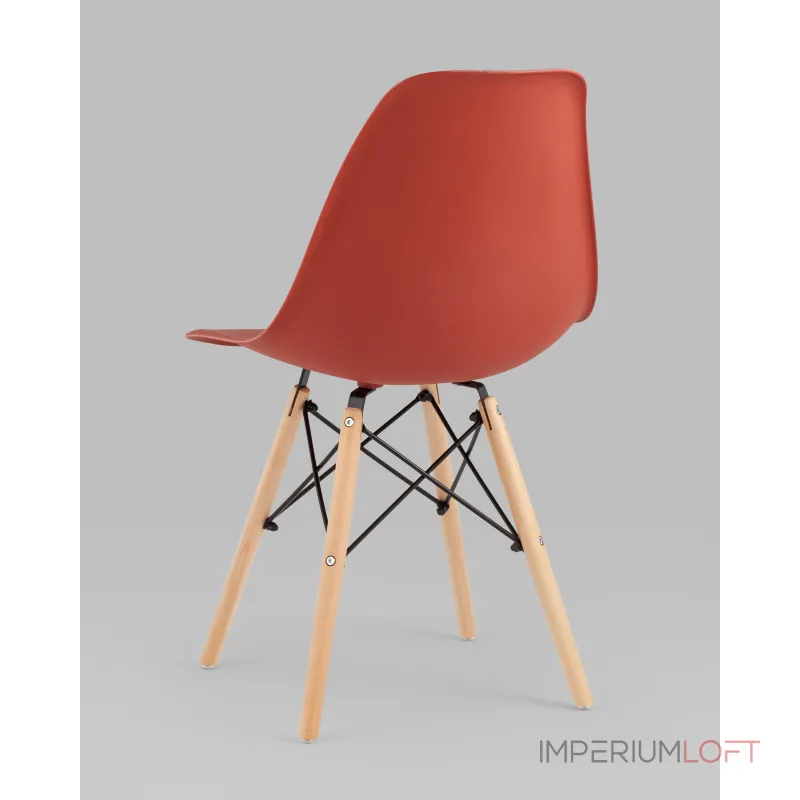Стул Eames Style DSW терракотовый (разборный каркас) Stool Group УТ000039374 от ImperiumLoft