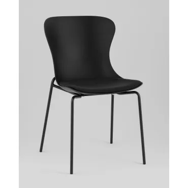 Стул Shaya с подушкой пластик черный Stool Group УТ000040184 Стул Shaya с подушкой пластик черный Stool Group УТ000040184