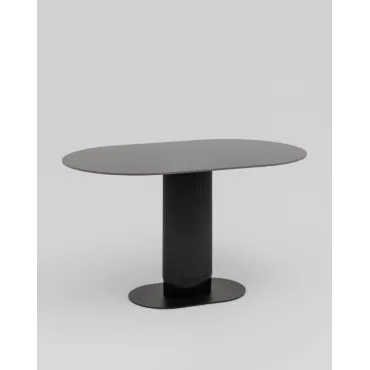 Стол обеденный Mystery 130х80 см чёрный керамика Stool Group УТ000040810 Стол обеденный Mystery 130х80 см чёрный керамика Stool Group УТ000040810