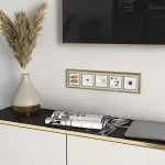 ТВ-розетка оконечная без рамки Werkel W118 1 W1183001 от ImperiumLoft