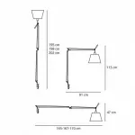 Основание для торшера Artemide Tolomeo Mega 0778010A от ImperiumLoft