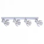 Спот Arte Lamp Cinema A3092PL-4WH Цвет арматуры белый Цвет плафонов белый от ImperiumLoft