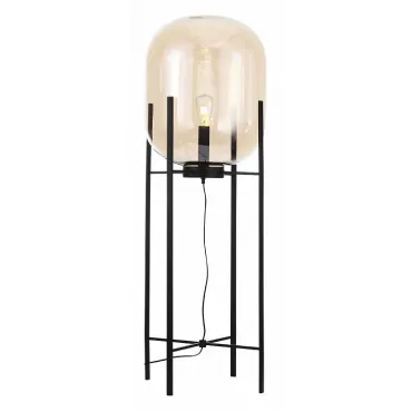 Торшер ST-Luce Burasca SL1050.525.01 Цвет арматуры черный Цвет плафонов коричневый Торшер ST-Luce Burasca SL1050.525.01 Цвет арматуры черный Цвет плафонов коричневый