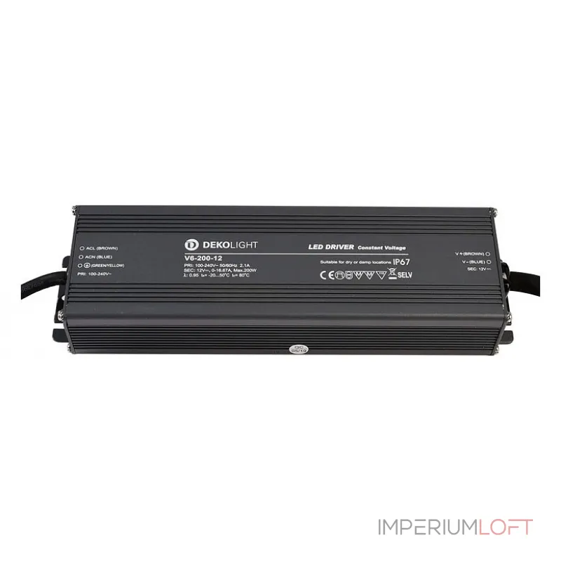 Блок питания Deko-Light 872088 Цвет арматуры черный от ImperiumLoft Блок питания Deko-Light 872088 Цвет арматуры черный от ImperiumLoft