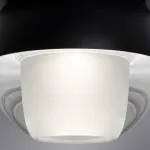 Встраиваемый светильник Arte Lamp Deneb A7249PL-1BK Цвет арматуры Черный Цвет плафонов Серый от ImperiumLoft