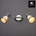Спот Arte Lamp Vento A9231AP-2CC Цвет арматуры хром Цвет плафонов белый от ImperiumLoft