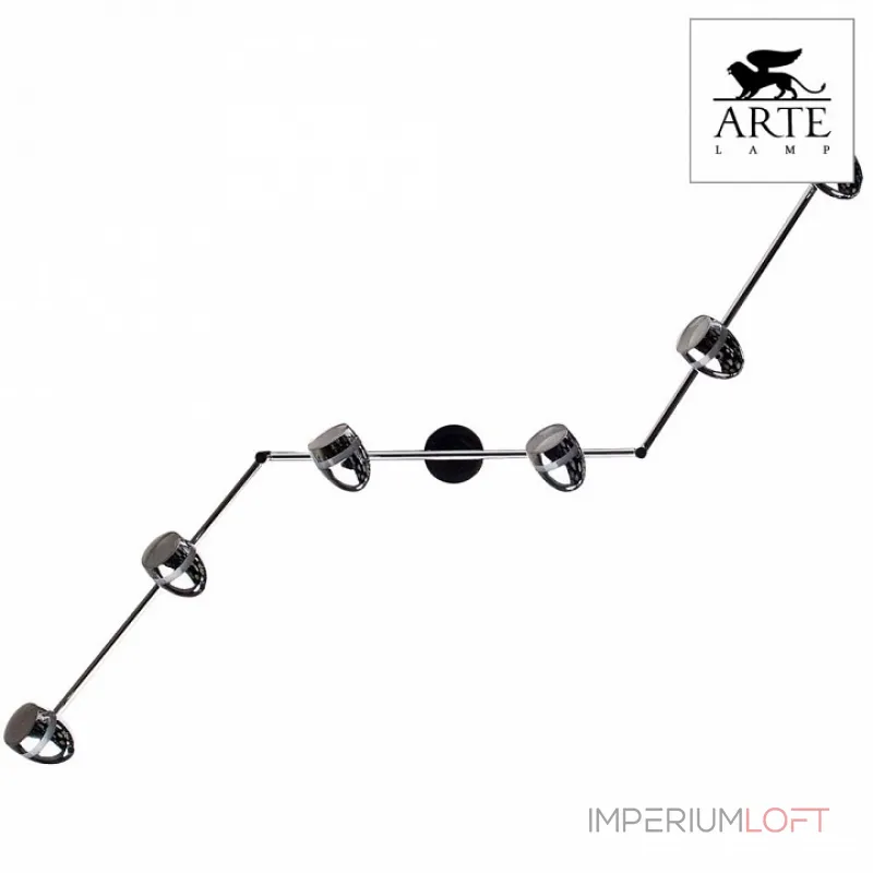 Спот Arte Lamp Bombo A6701PL-6CC Цвет арматуры хром Цвет плафонов хром от ImperiumLoft Спот Arte Lamp Bombo A6701PL-6CC Цвет арматуры хром Цвет плафонов хром от ImperiumLoft