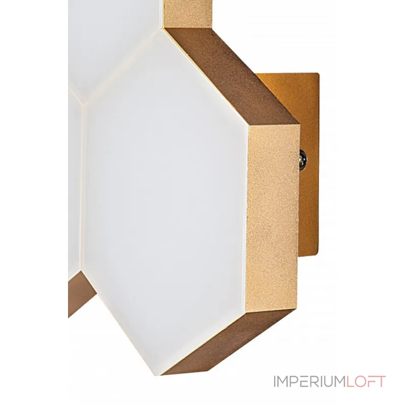 Накладной светильник Lightstar Favo LED 750633 Цвет арматуры золото от ImperiumLoft