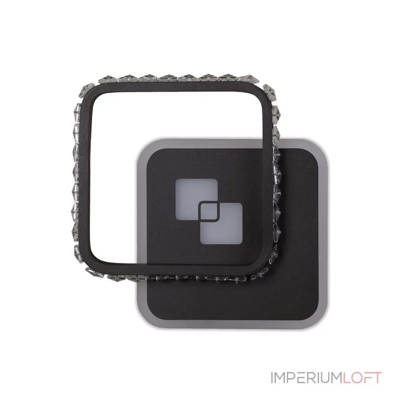 Накладной светильник Ambrella Ice 16 FA232 Цвет арматуры коричневый Цвет плафонов прозрачный от ImperiumLoft Накладной светильник Ambrella Ice 16 FA232 Цвет арматуры коричневый Цвет плафонов прозрачный от ImperiumLoft