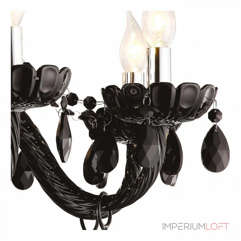 Подвесная люстра Arte Lamp Teatro A3964LM-8BK Подвесная люстра Arte Lamp Teatro A3964LM-8BK