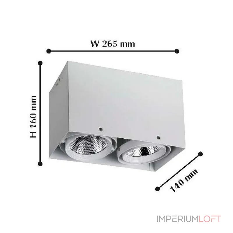 Накладной светильник Favourite Flashled 1986-2U от ImperiumLoft