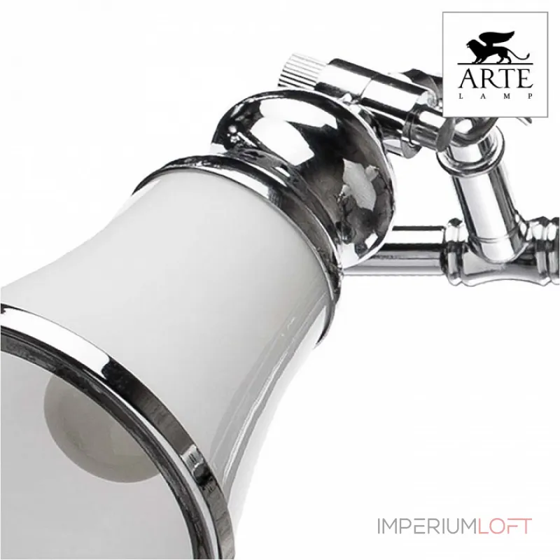 Спот Arte Lamp Vento A9231AP-2CC Цвет арматуры хром Цвет плафонов белый от ImperiumLoft Спот Arte Lamp Vento A9231AP-2CC Цвет арматуры хром Цвет плафонов белый от ImperiumLoft