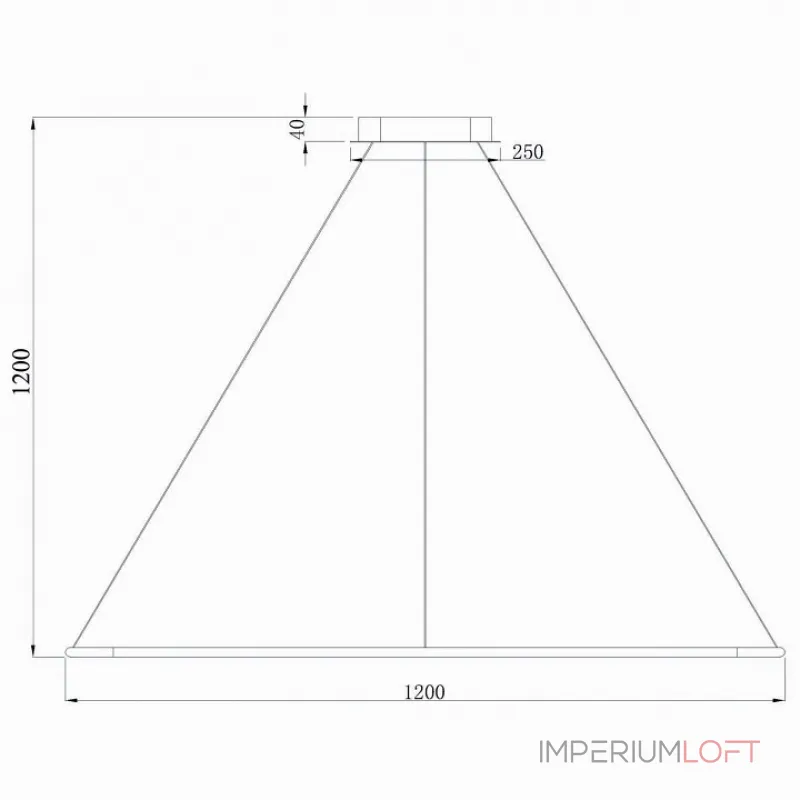 Подвесной светильник Donolux 111024 S111024/1SQ 90W White Out