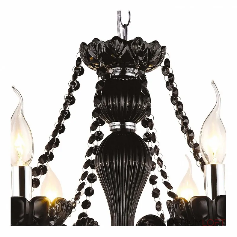 Подвесная люстра Arte Lamp Teatro A3964LM-8BK Подвесная люстра Arte Lamp Teatro A3964LM-8BK