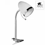 Настольная лампа офисная Arte Lamp Cosy A6155LT-1WH Цвет арматуры хром Цвет плафонов хром от ImperiumLoft