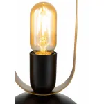 Настольная лампа декоративная Indigo Animo 10007/A/1T Black от ImperiumLoft