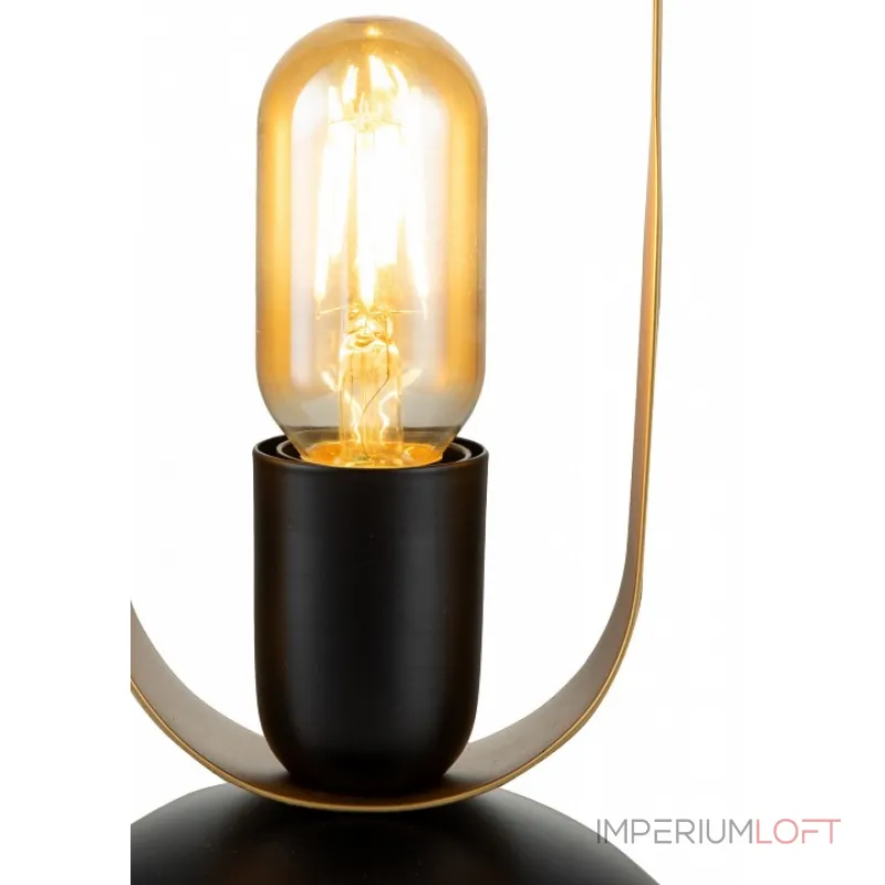 Настольная лампа декоративная Indigo Animo 10007/A/1T Black от ImperiumLoft