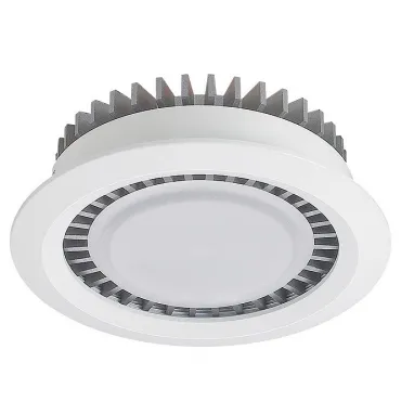 Встраиваемый светильник Ideal Lux Turbo TURBO 142.1-10W-WT/GR Цвет арматуры белый Цвет плафонов белый Встраиваемый светильник Ideal Lux Turbo TURBO 142.1-10W-WT/GR Цвет арматуры белый Цвет плафонов белый
