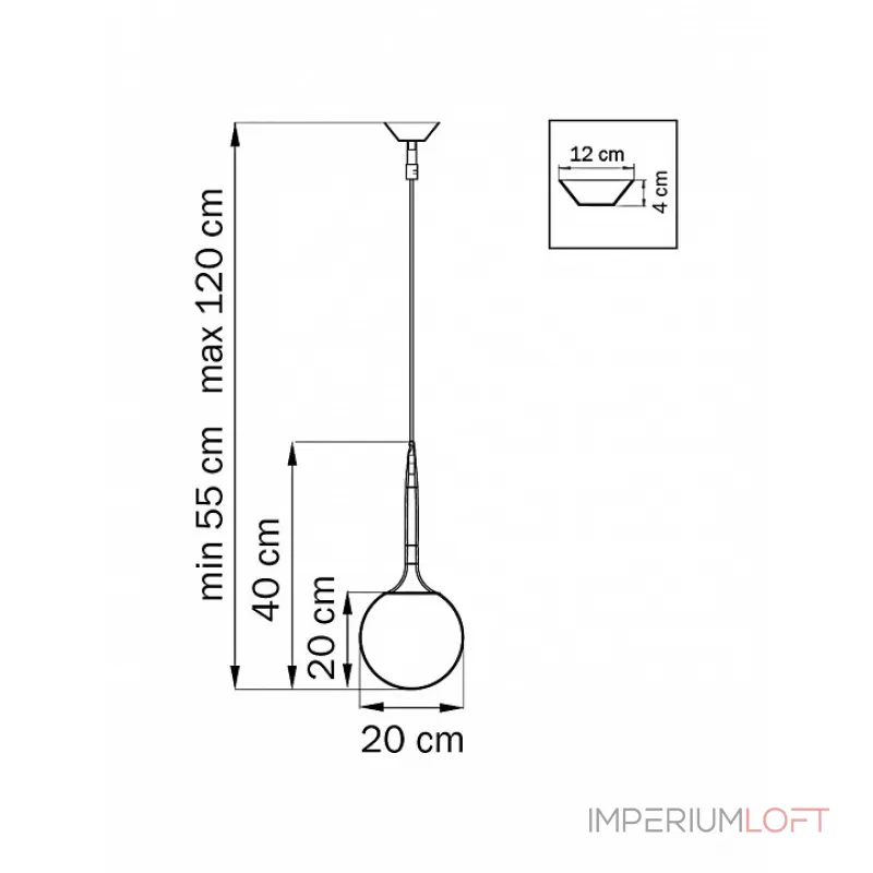 Подвесной светильник Lightstar Globo 803110 