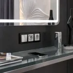 Рамка на 3 поста Werkel Acrylic черный W0032708 от ImperiumLoft