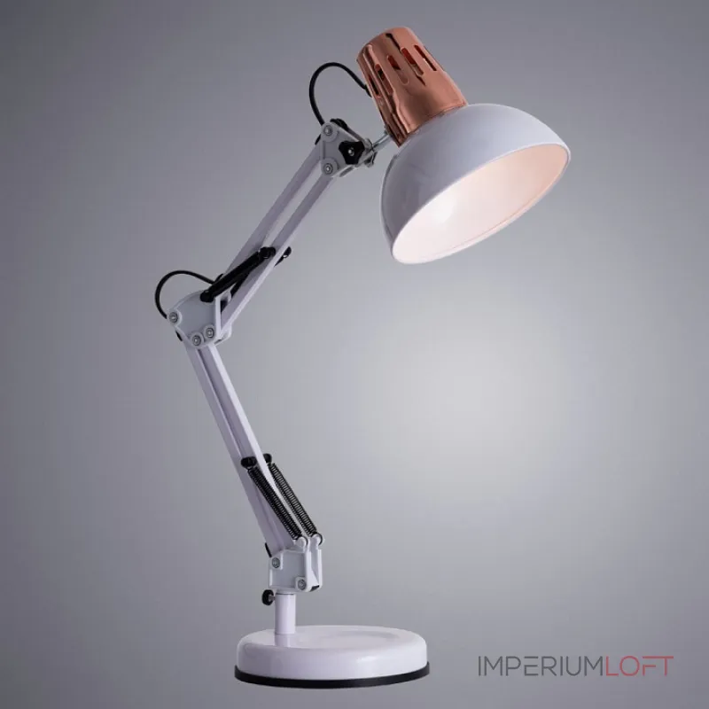 Настольная лампа офисная Arte Lamp Luxo A2016LT-1WH от ImperiumLoft