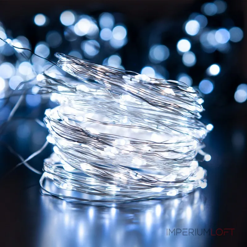 Занавес световой Eurosvet Роса 200-004 белый от ImperiumLoft