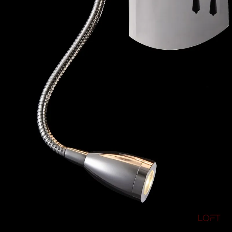 Бра с подсветкой Maytoni Bergamo MOD617WL-01CH Цвет арматуры хром Цвет плафонов кремовый от ImperiumLoft Бра с подсветкой Maytoni Bergamo MOD617WL-01CH Цвет арматуры хром Цвет плафонов кремовый от ImperiumLoft